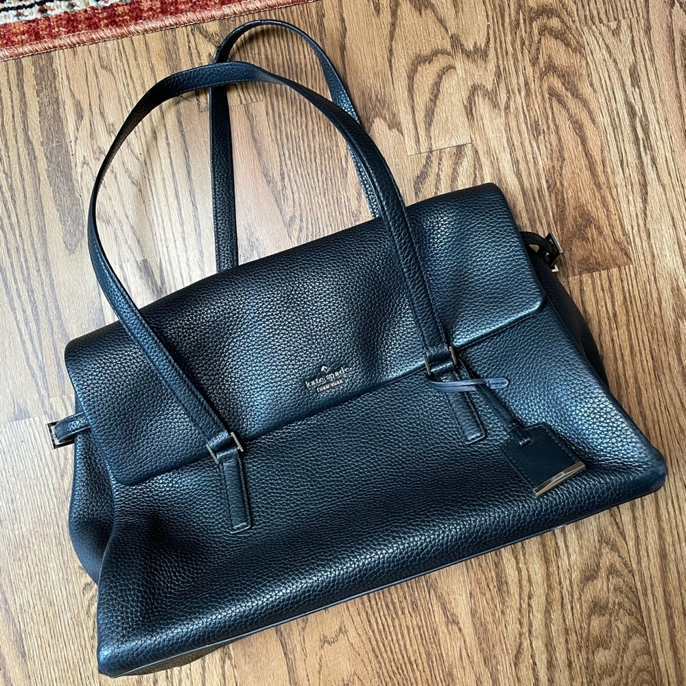 Kate Spade Leslie (?) Large Black Laptop Bag